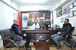 Gördes Ak Parti Belediye Başkan Aday Adayı Muhterem GÜZEL odamıza ziyareti